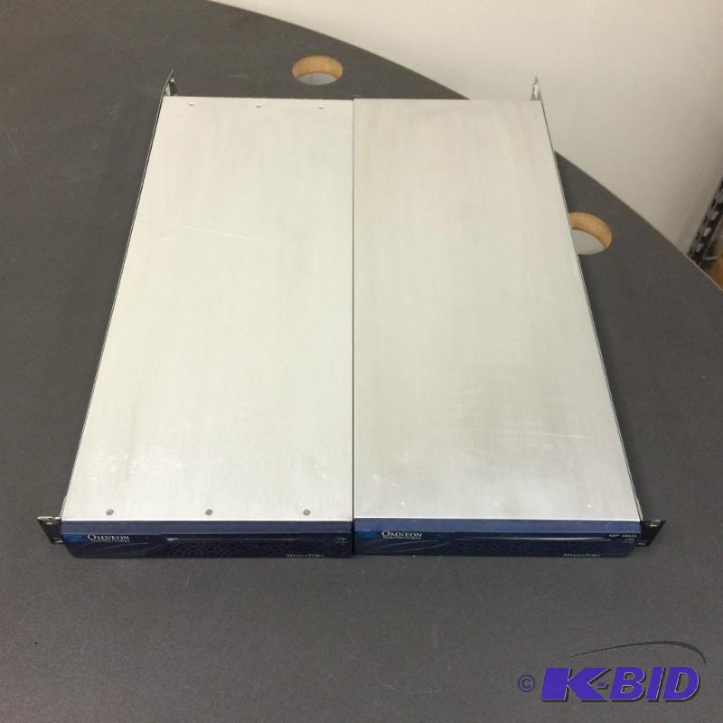 Lot of (2) Omneon Video Networks V81 Studio M...