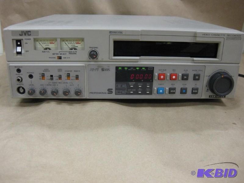 JVC Hi-Fi SVHS Video Cassette Recorder Editin...