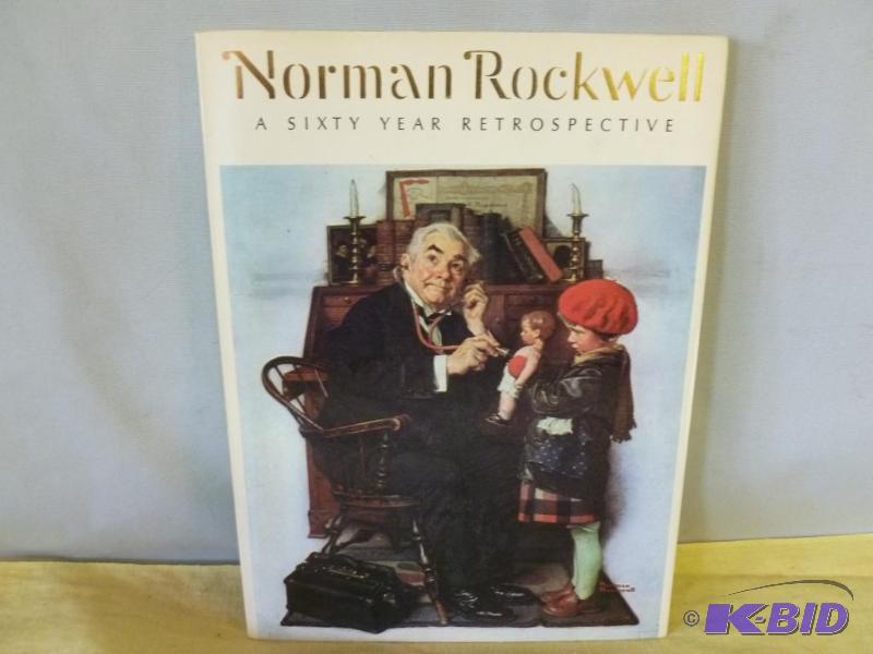lot 23 image: Large Book - Norman Rockwell A Sixty Year Ret...