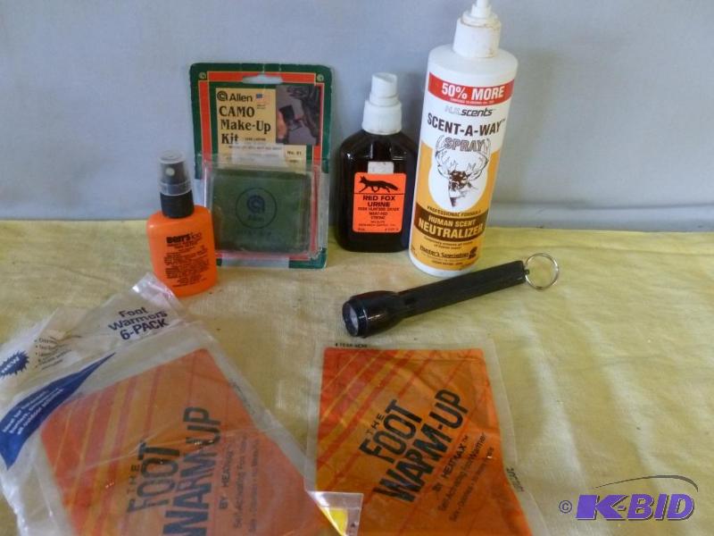 lot 73 image: Lot of hunting items that includes a&nbspAll...