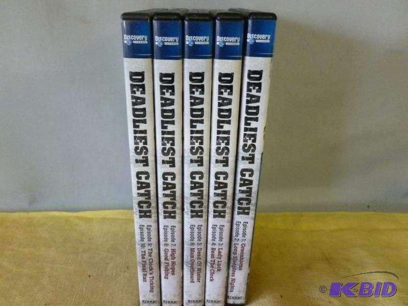 lot 78 image: Discovery Channel - Deadliest Catch complete ...