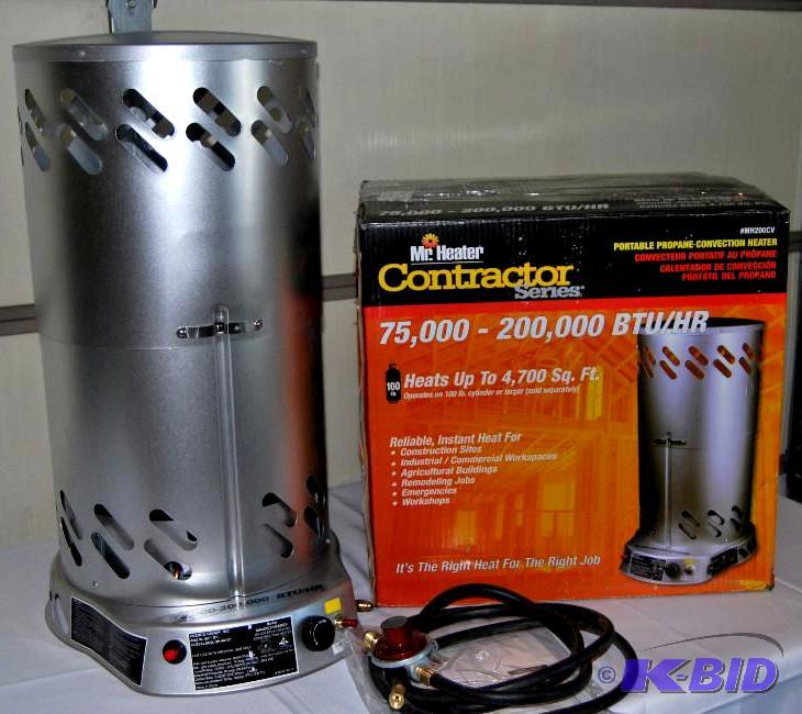 Mr. Heater Propane Convection Heater, 75,000-...