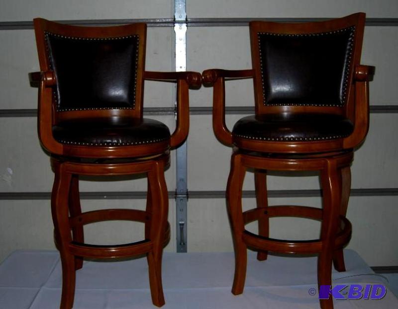 Pair of Castle Creek Big Mans Barstools, 29...