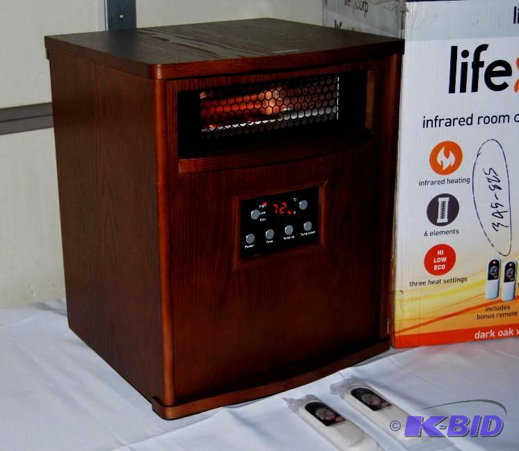 Lifepro by Lifesmart Infrared Heater, 1500 wa...