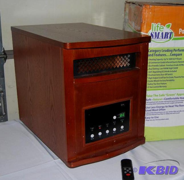 RedCore 1,500W Infrared Heater, heats up to 1...