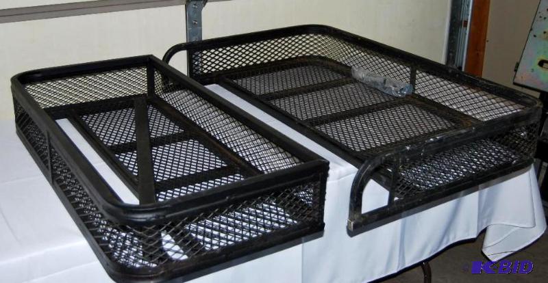 ATV Front and Rear Basket Set, universal fit,...