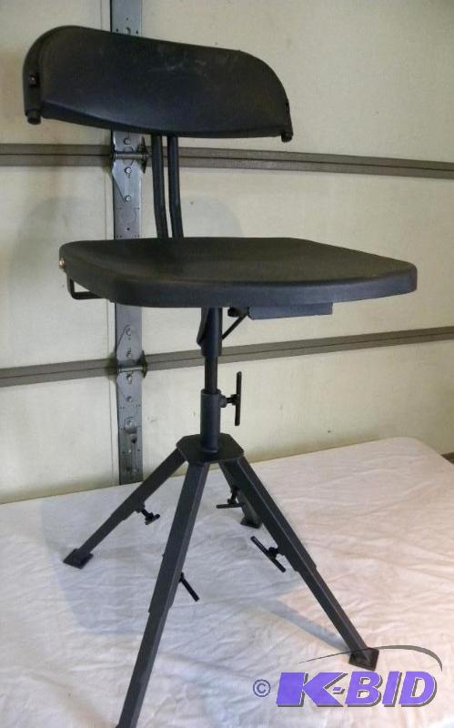 Ground Blind Seat, 4 steel adjustable legs, 3...