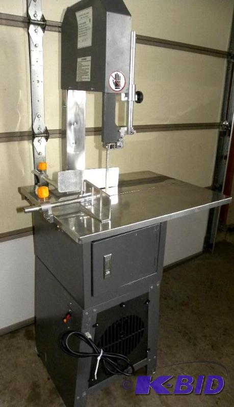 Meat Cutting Band Saw with built in Grinder, ...