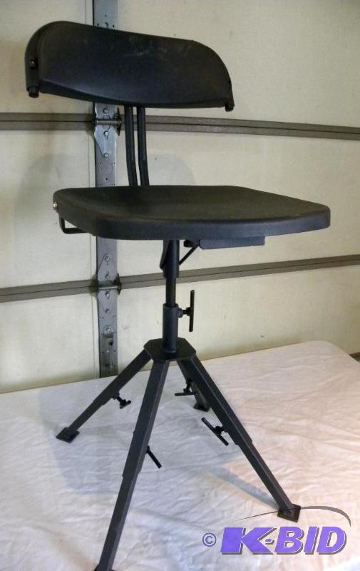 Ground Blind Seat, 4 steel adjustable legs, 3...