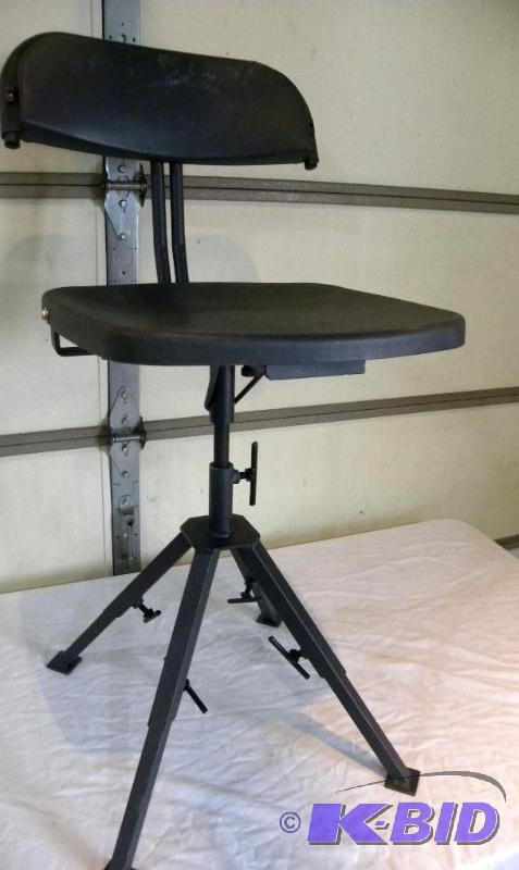 Ground Blind Seat, 4 steel adjustable legs, 3...