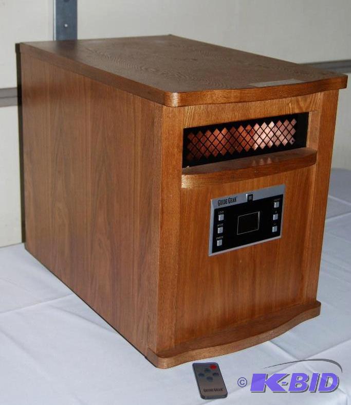 1500W Infrared Heater, all wood cabinet, 6 in...