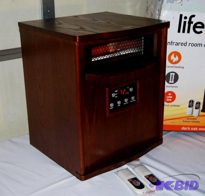 Lifepro by Lifesmart Infrared Heater, 1500 wa...