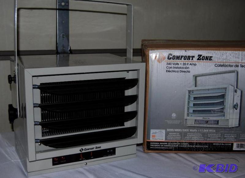 Comfort Zone 5,000 Watt Ceiling Mount Heater,...