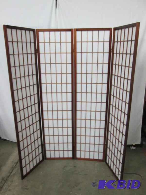 Alcove 4-Panel Folding Screen