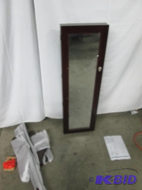 Mirror With Jewelry Cabinet