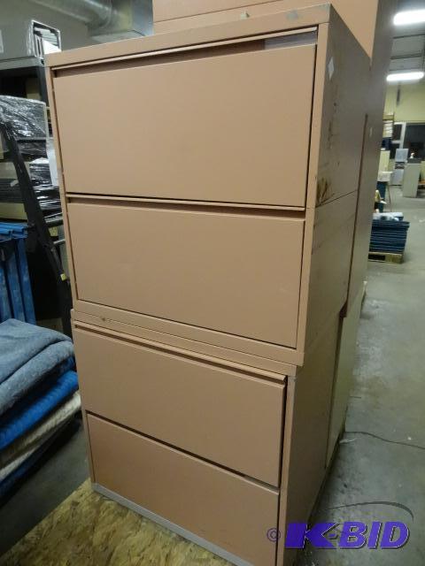 lot 136 image: 30" Metal 2 Drawer Lateral FIle...