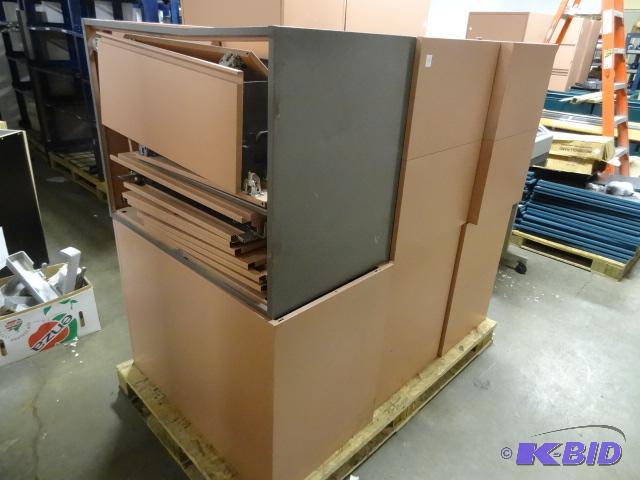 lot 138 image: 36" Metal 2 Drawer Lateral Files Qty 6 N...