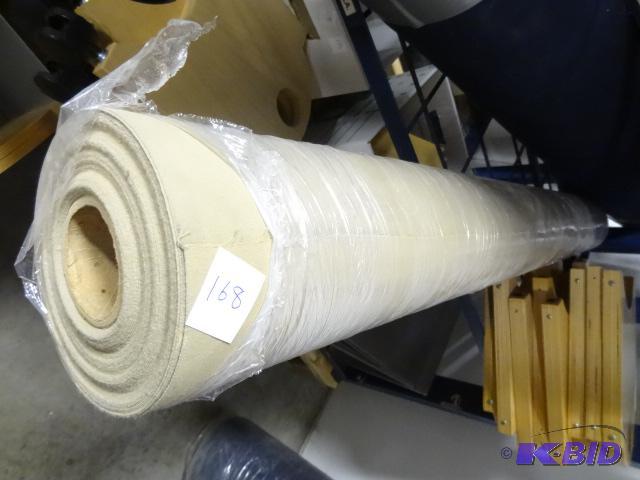 lot 168 image: 46" Roll of Fabric...