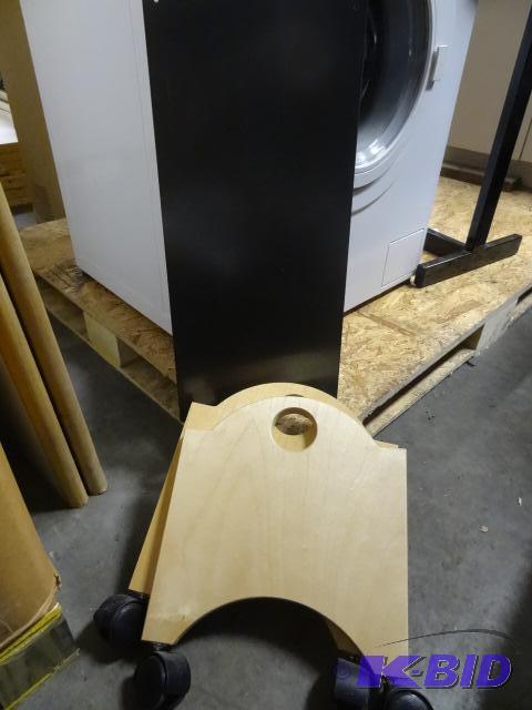 lot 177 image: Hanging File Holder on Wheels 22 X 12 X 16. N...