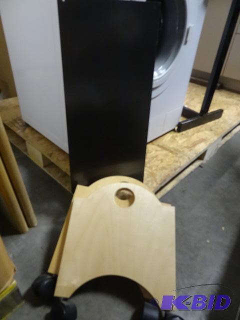 lot 178 image: Hanging File Holder on Wheels 22 X 12 X 16. N...