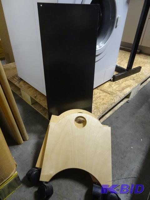 lot 179 image: Hanging File Holder on Wheels 22 X 12 X 16. N...