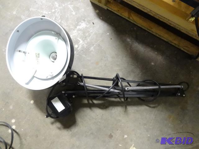 lot 246 image: Light Source Inc Desk Mount Lamp...