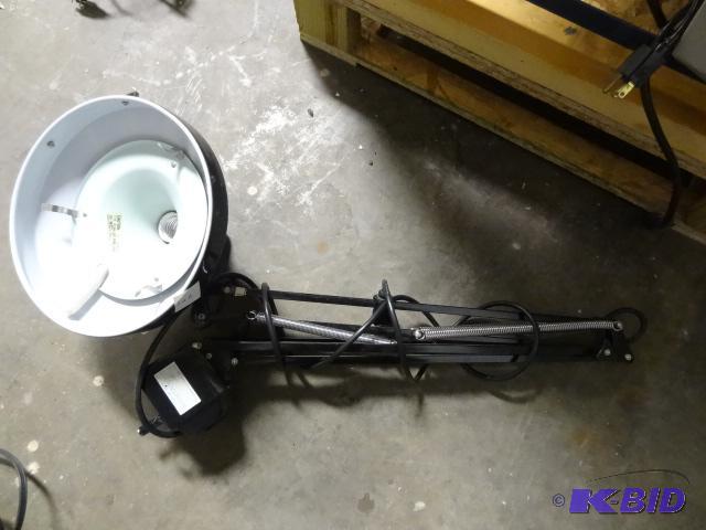 lot 247 image: Light Source Inc Desk Mount Lamp...