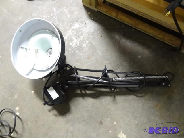 lot 250 image: Light Source Inc Desk Mount Lamp...