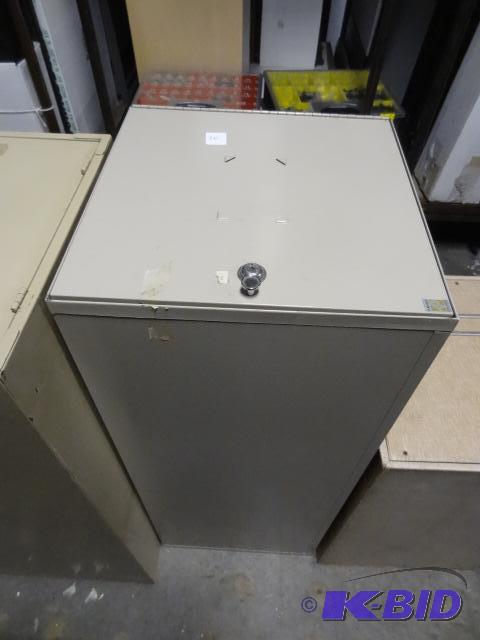 lot 261 image: Metal Plan File Document Holder 15 X 15 X 38...