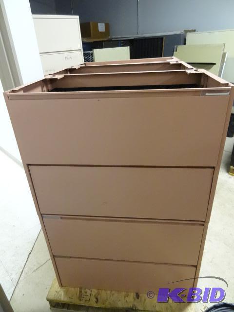lot 44 image: 2 Drawer Lateral File. No Top Qty 2 36 X 20 X...