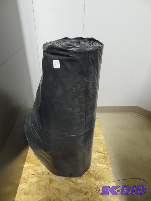 lot 47 image: Large Roll of Black Poly. 6mm...