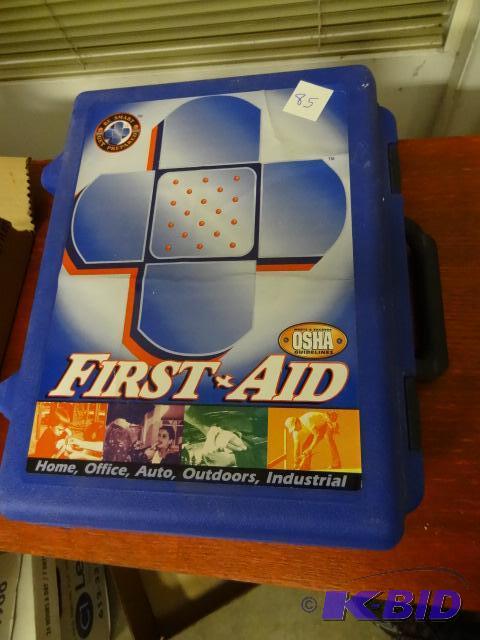 lot 85 image: Osha Approved First AId Kit...