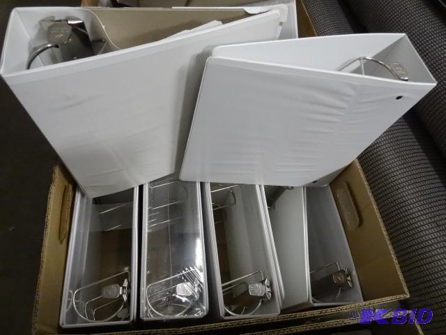 lot 93 image: Box of 3 RIng BInders...