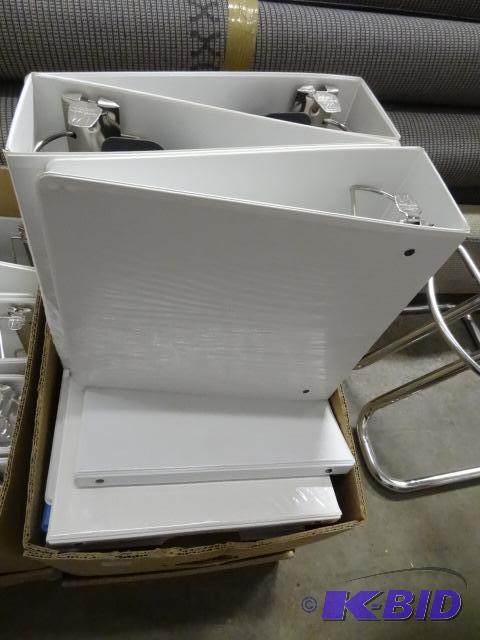 lot 94 image: Box of 3 Ring Binders...
