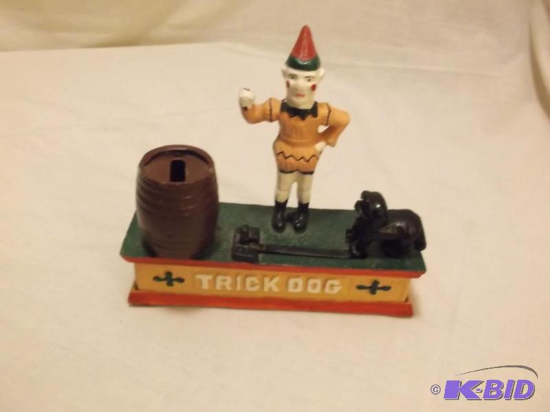 Collectable cast iron mechanical bank 7 12&q...
