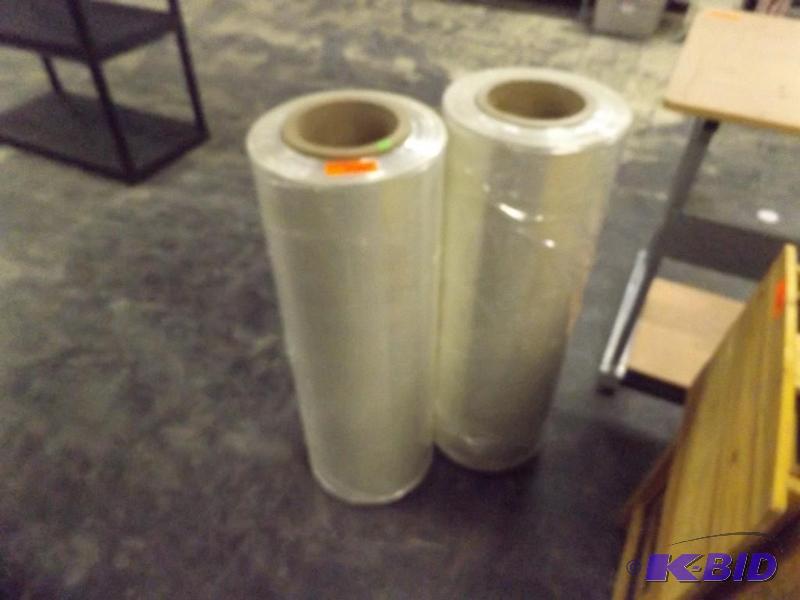 lot 236 image: Two large rolls of shrink wrap