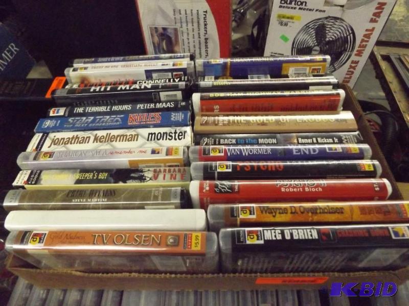 lot 292 image: Variety of Audio Books