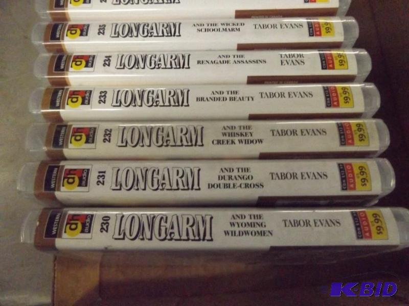 lot 294 image: Longarm by Tabor Evans Audio Books