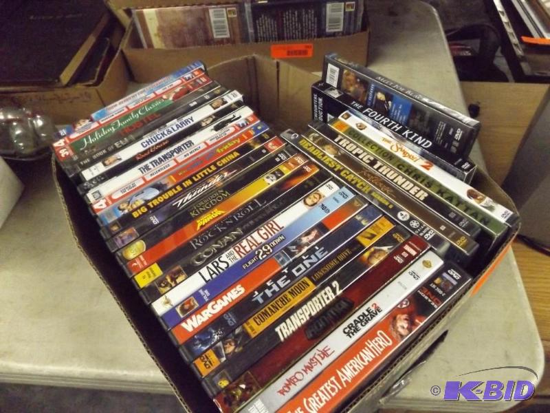 lot 295 image: Variety of DVDs