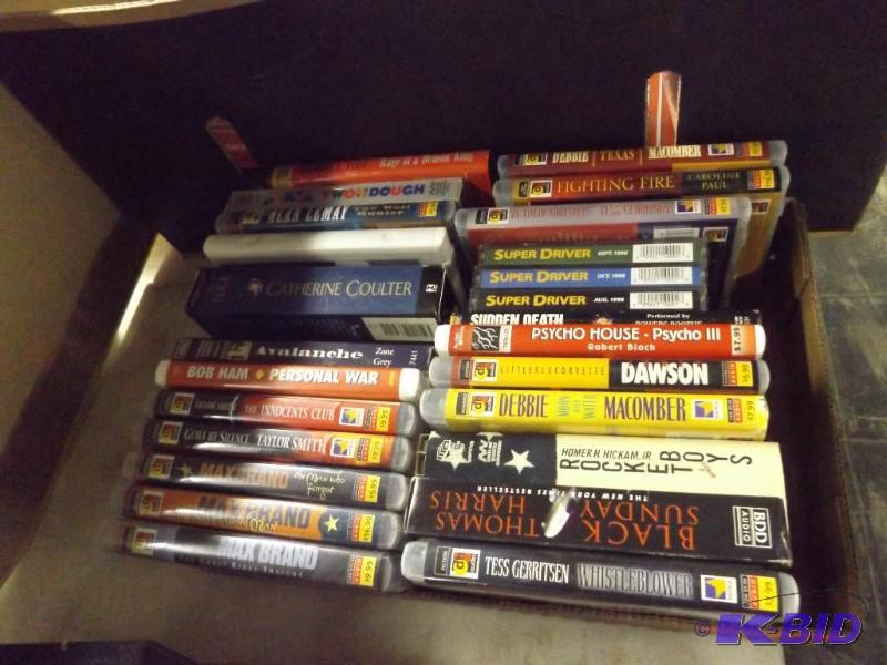 lot 304 image: Variety of Audio Books