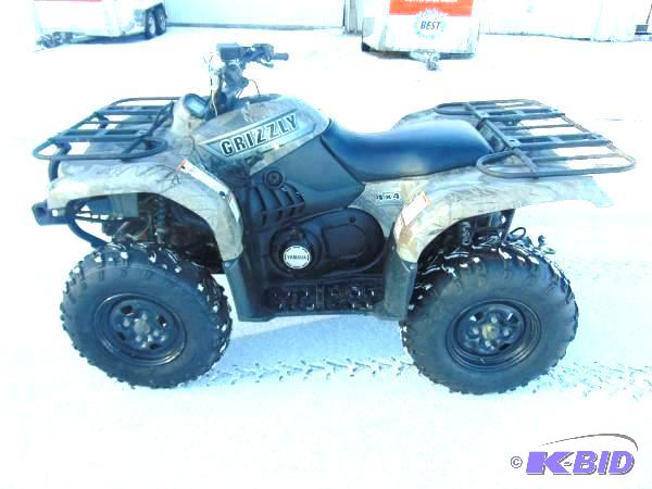 2002 Yamaha Grizzly 660 4x4 License # - 833... | Vehicle Lift, Sporting