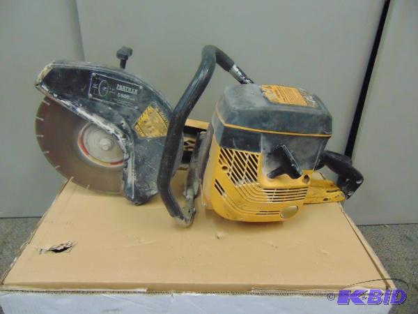 lot 34 image: Partner 12" Maniac Concrete Saw   Includ...