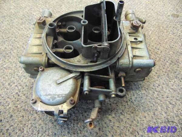 lot 48 image: Holley Four Barrel Carburetor   Customer brou...