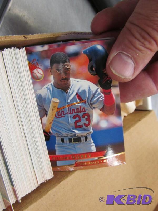 Box of 1993 Fleer Ultra Baseball Cards