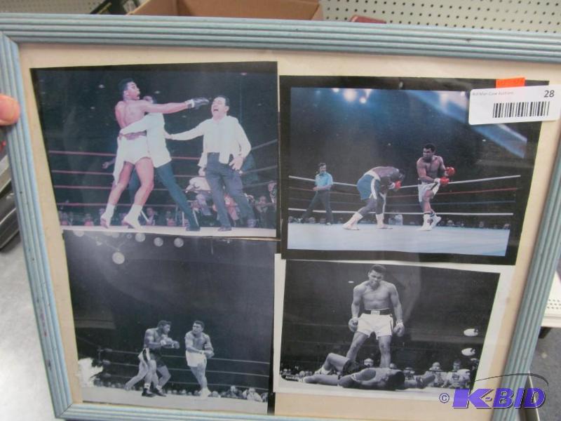 Framed Collection of Muhammad Ali Pictures