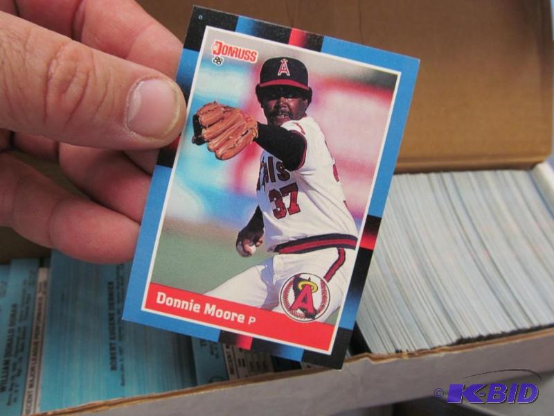 Box of 1988 Donruss Baseball Cards