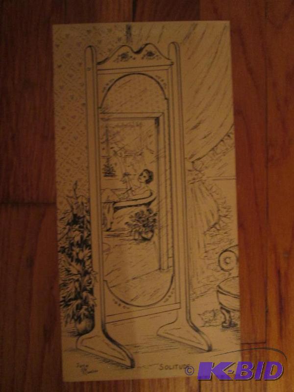 Solitude sketch 12in x 6in...