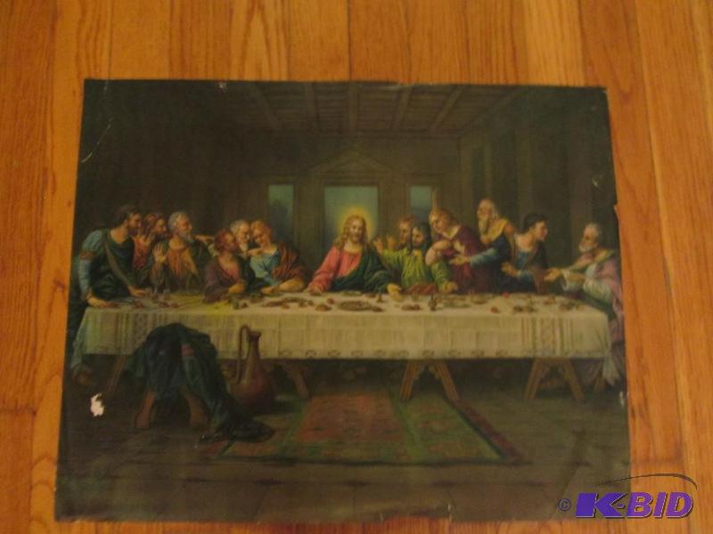 Jesus and the deciples at the last supper 16i...