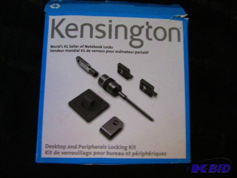 Kensington desktop and peripherals locking ki...