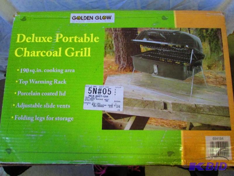Deluxe Portable Charcoal Grill...